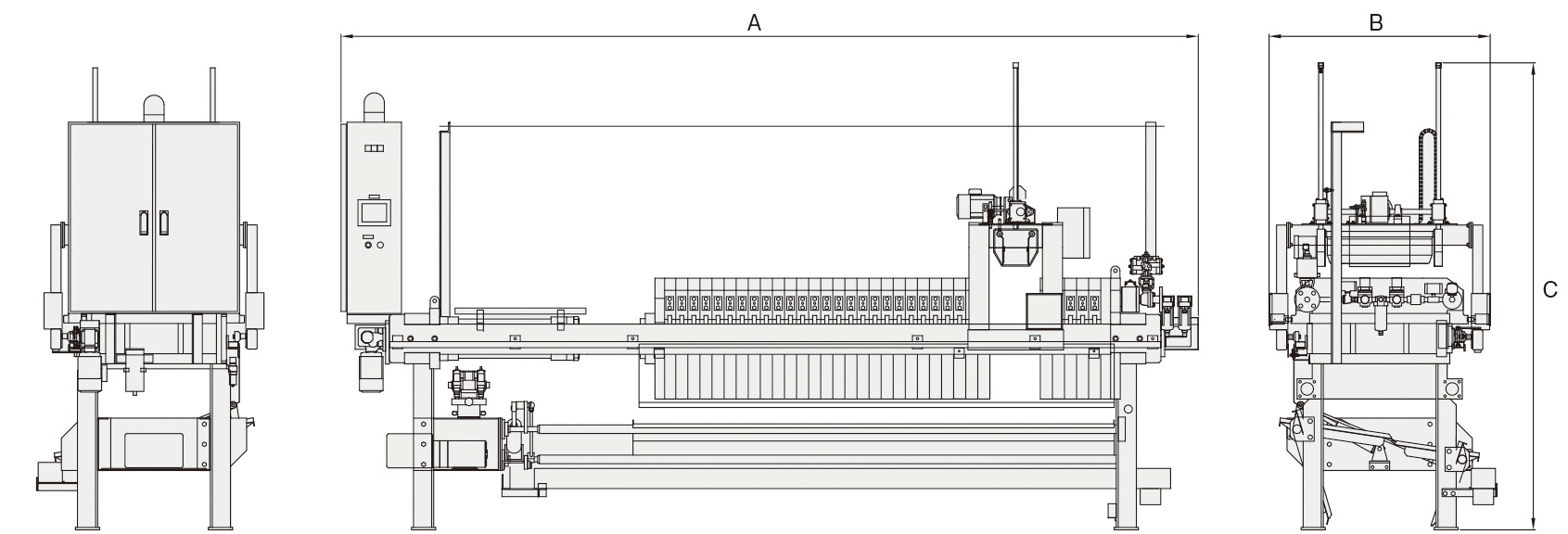 Dimension of AUTOPAC-6 Type